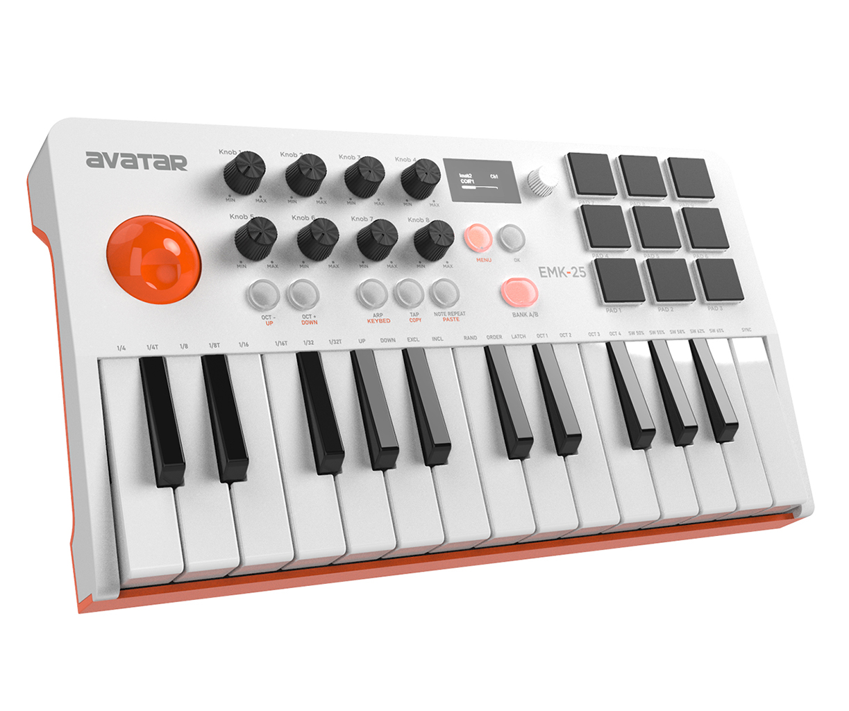 Midi Controller Pad - EMK-25 Sans Fil Midi Clavier Contrôleur