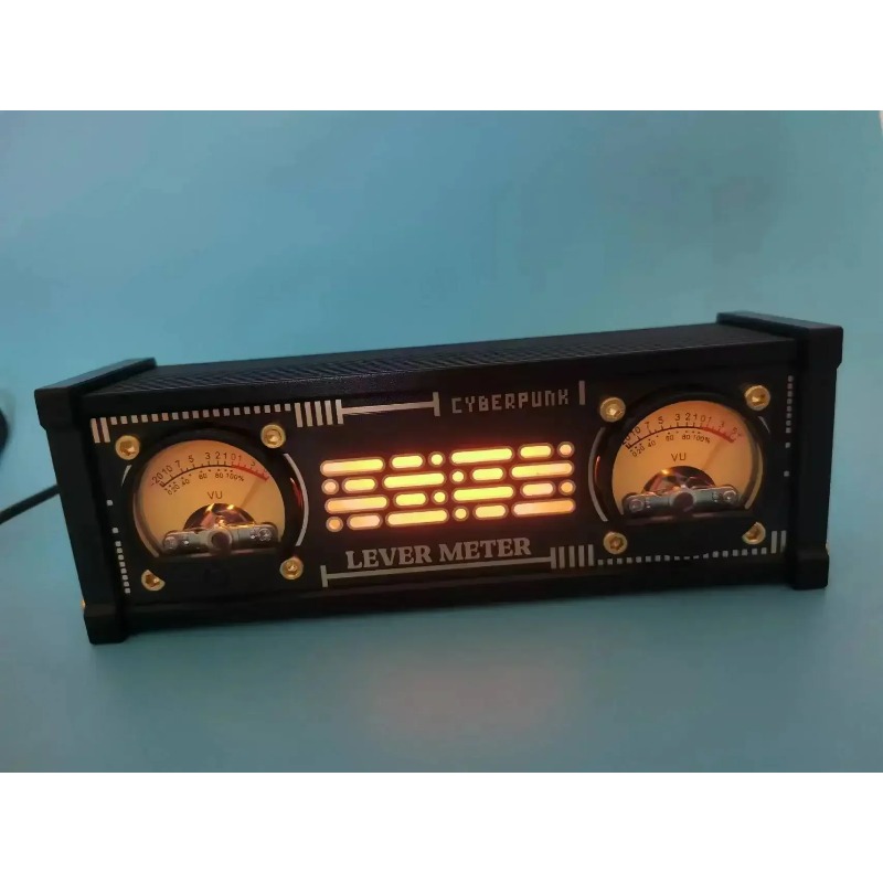 Audio Music Visualizer - Compteur de niveau VU analogique électronique,