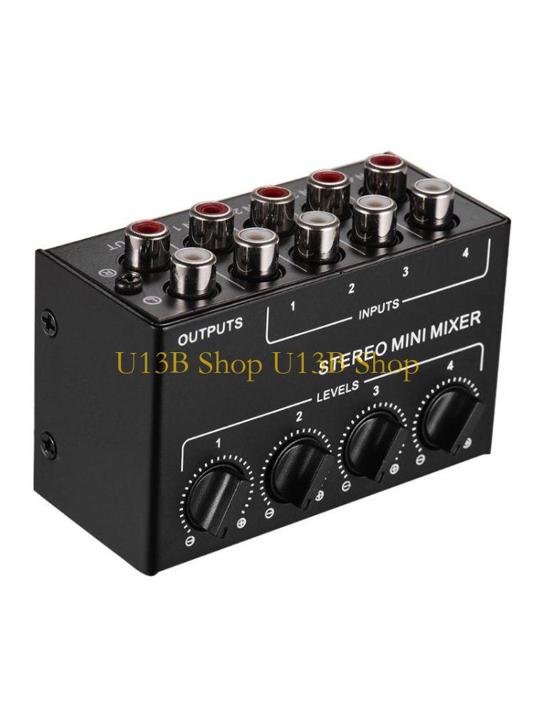 Audio And Music Splitter - Mélangeur passif à 4 canaux U13B,