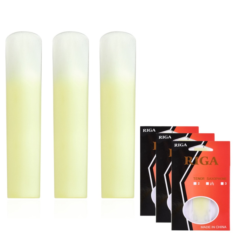 Saxophone Reed Pack - Lot de 3 anches en résine