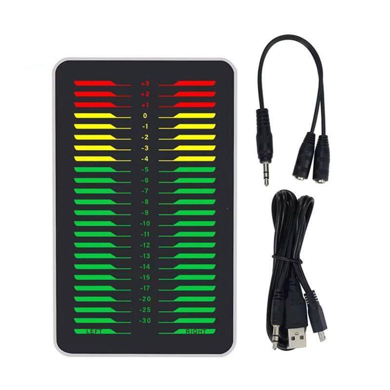 Audio Music Visualizer - B50B-AK_DB24D_PRO Afficheur de spectre musical LED