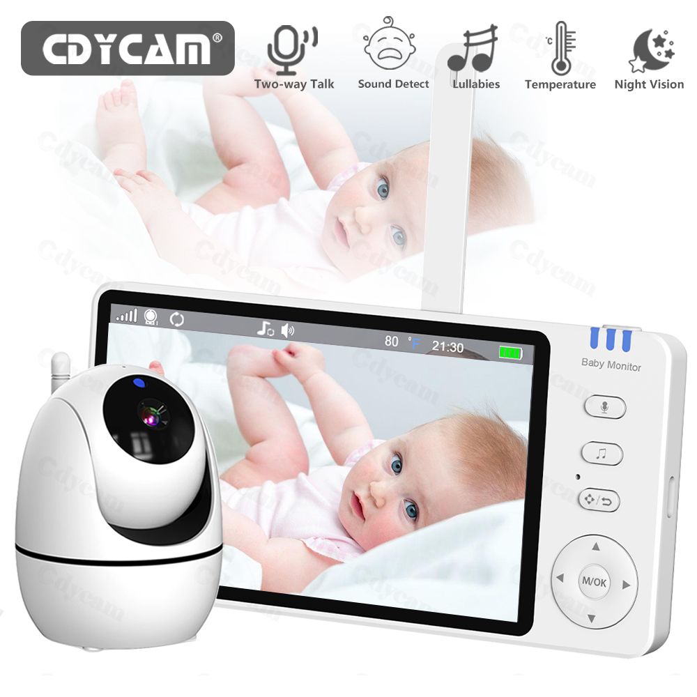 Audio Music For Video - Moniteur vidéo pour bébé avec caméra