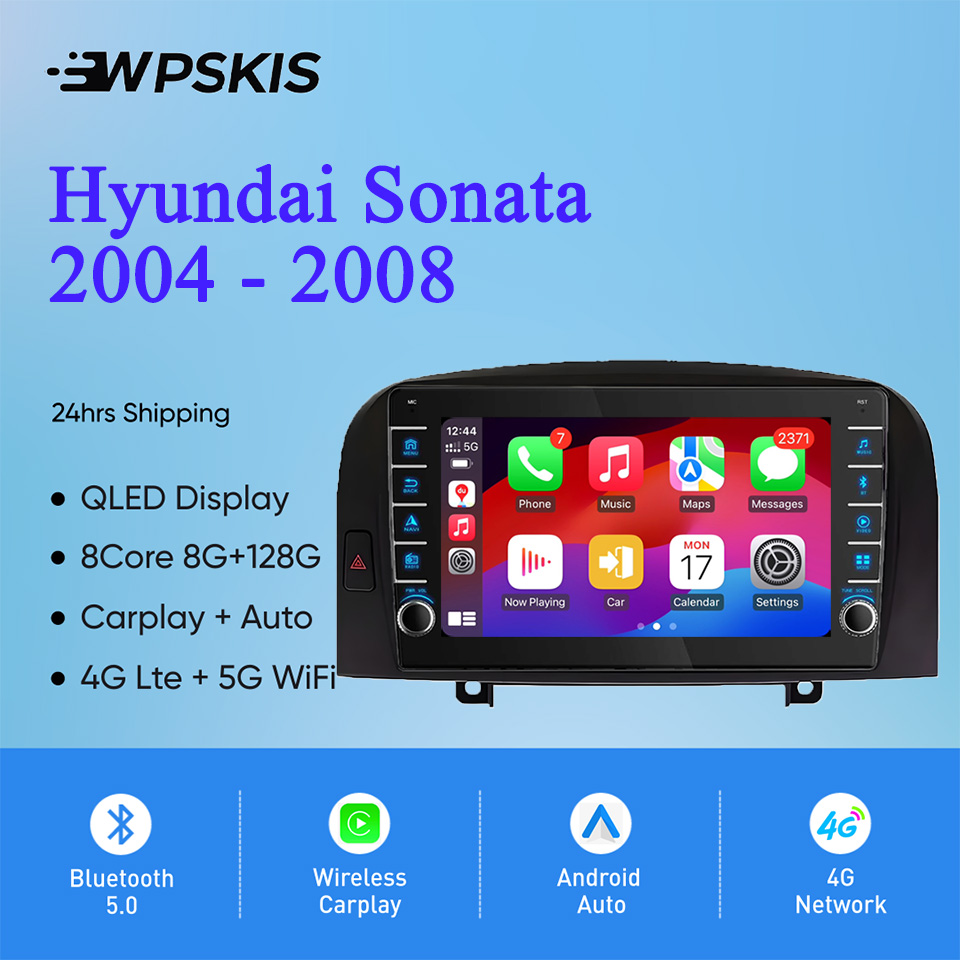 Audio Music India - Autoradio pour Hyundai MacMiNF 128-2004, 8