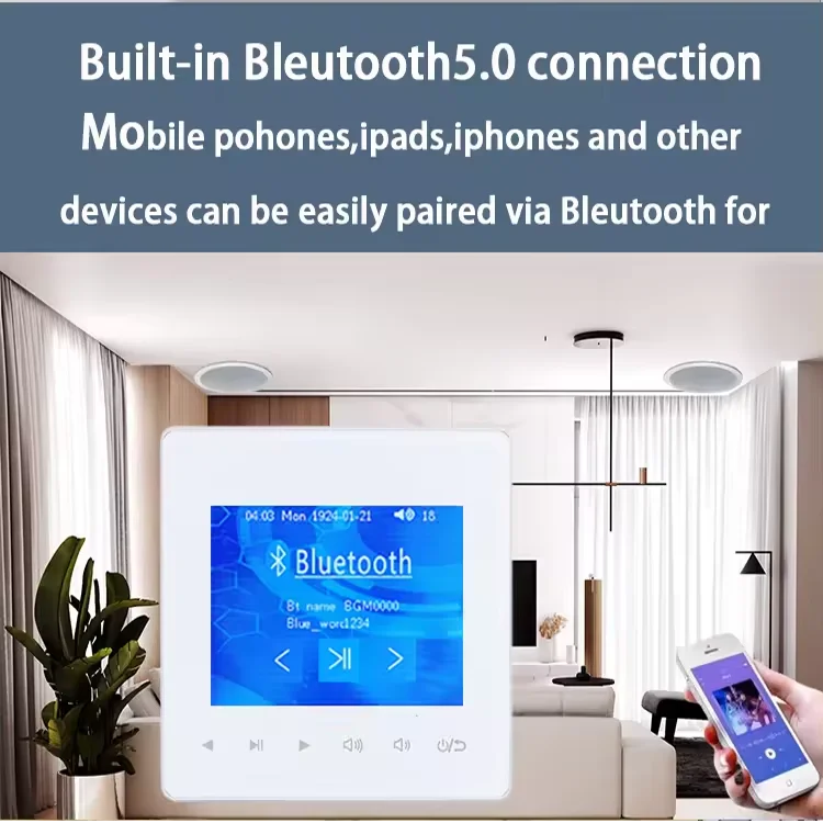 Amplificateur mural Bluetooth  - Audio Music In Background avis et prix