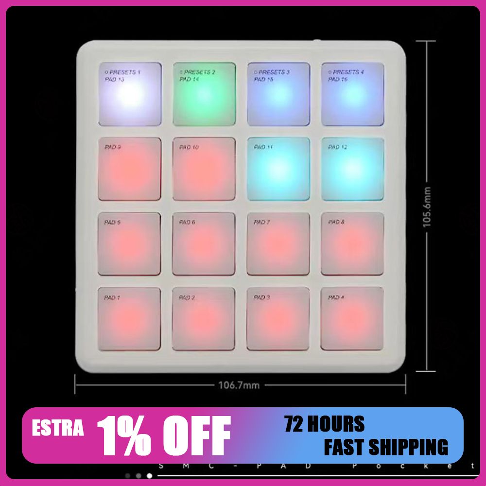 M-VAVE SMC-PAD POCKET Contrôle - Midi Controller Pad avis et prix