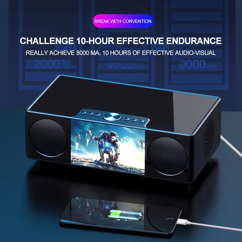 Caisson de basses audio stéréo - Audio Visualizer Music Player avis et prix
