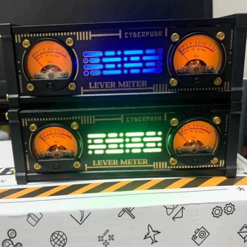 Compteur de niveau VU analogiq - Audio Music Visualizer avis et prix