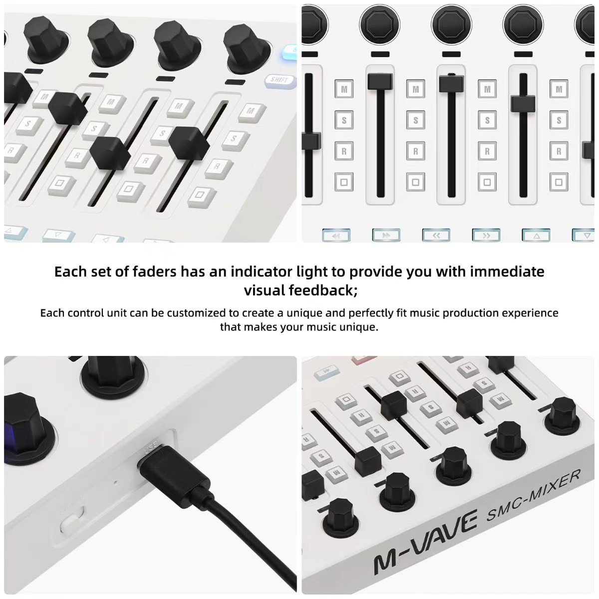 Contrôleur MIDI sans fil M-VAV - Midi Controller Pad avis et prix