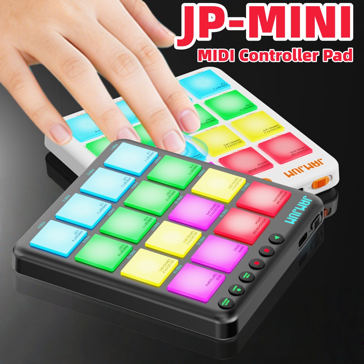 Contrôleur MIDI sans fil JAMJU - Midi Controller Pad avis et prix
