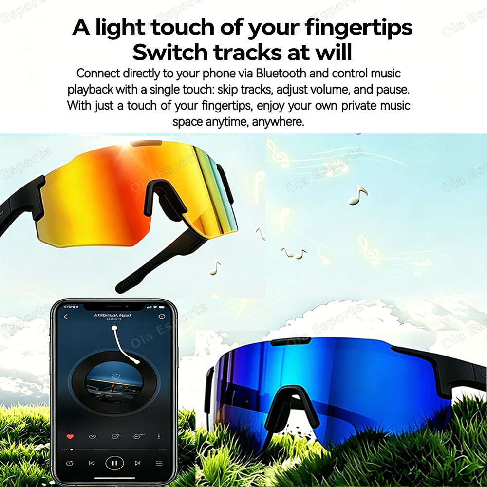 Lunettes de vélo intelligentes - Audio Music For Video avis et prix