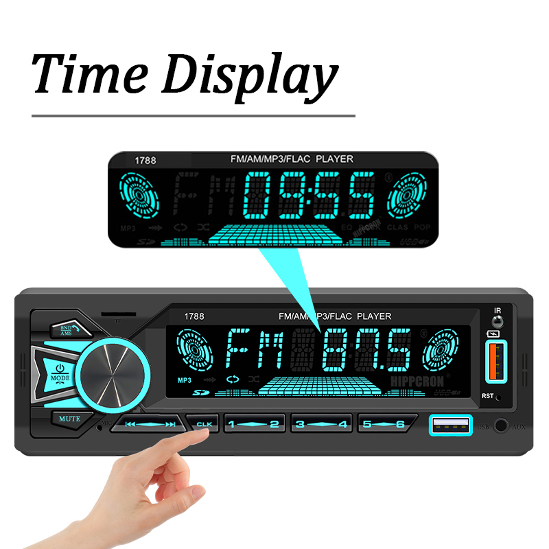 Hippcron – autoradio stéréo 1D - Metronome Digital avis et prix
