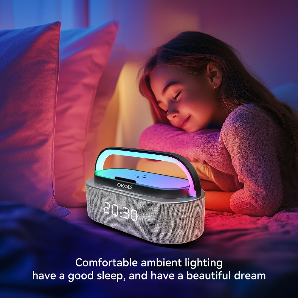 Haut-parleurs Bluetooth OKOP,  - Audio Music Visualizer avis et prix