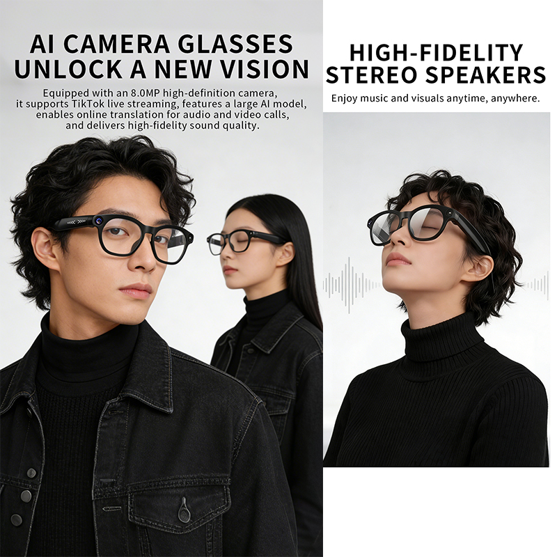 Nouvelles Lunettes Intelligent - Audio Music For Video avis et prix