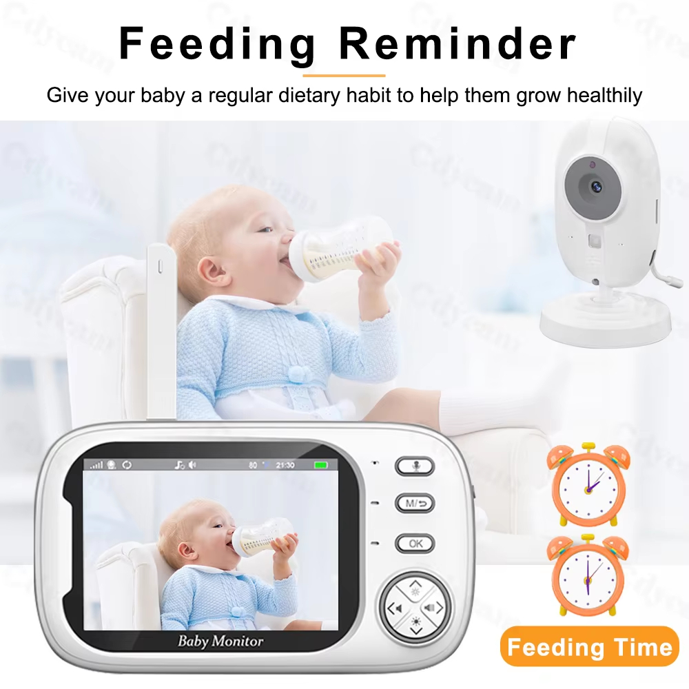 Moniteur bébé 3,5 pouces avec  - Audio Music For Video avis et prix