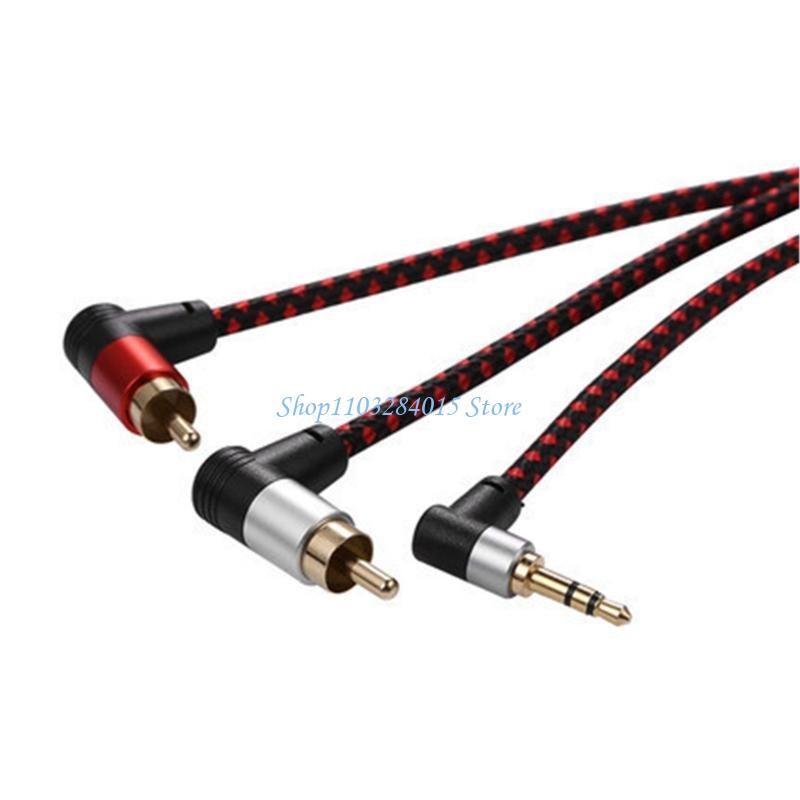 R6FF – câble RCA à 90 °, prise - Audio And Music Splitter avis et prix