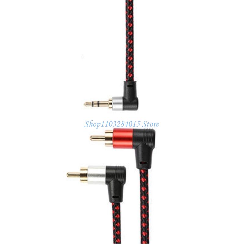 R6FF – câble RCA à 90 °, prise - Audio And Music Splitter avis et prix