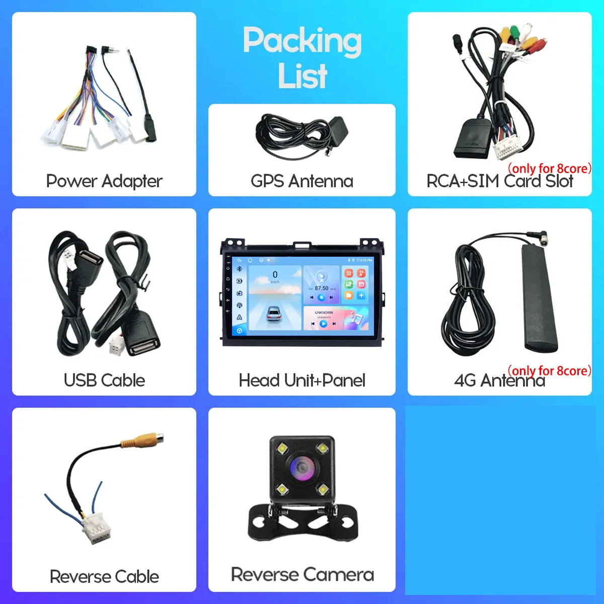 8 cœurs Android 14 8G + 128G p - Audio Music India avis et prix