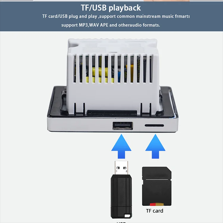 Amplificateur mural Bluetooth, - Audio Music In Background avis et prix