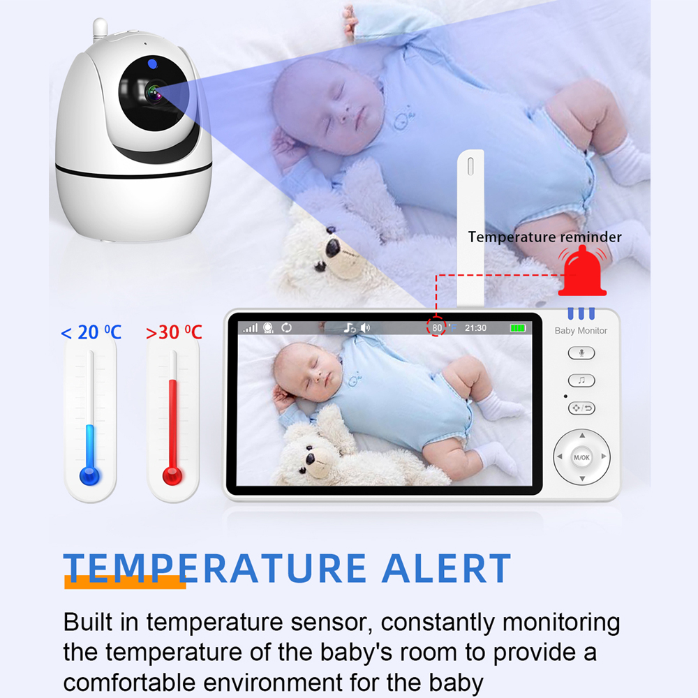 Moniteur vidéo pour bébé avec  - Audio Music For Video avis et prix