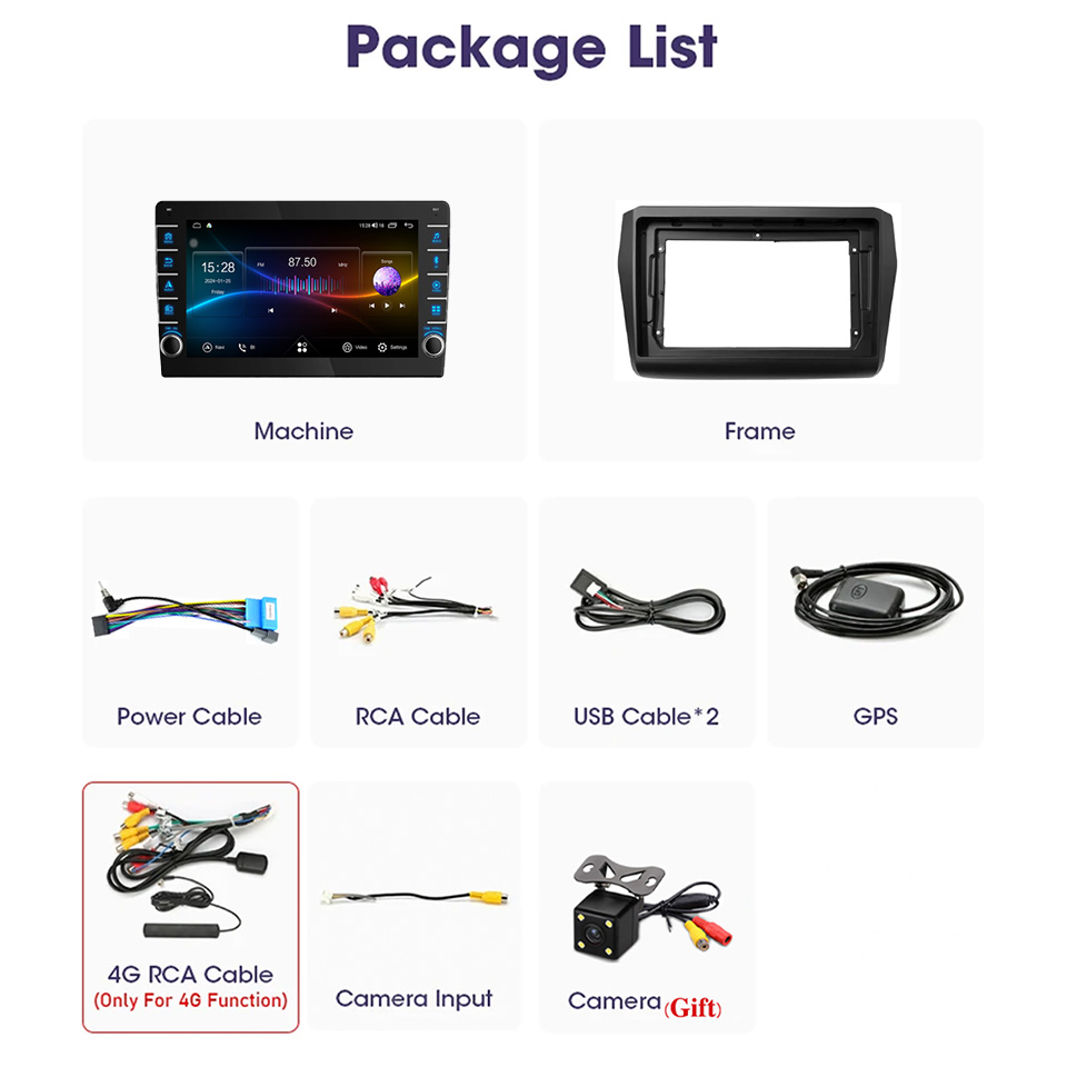 8G Ram 128GB Android 14 autora - Audio Music India avis et prix
