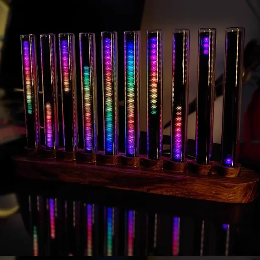 Lumière de niveau LED RVB 10 b - Audio Music Visualizer avis et prix