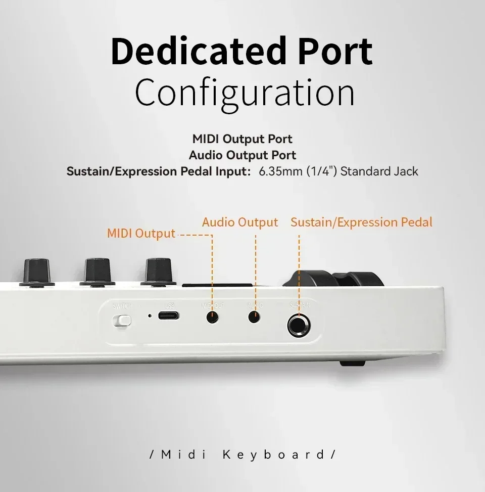 Contrôleur MIDI M-VAVE SMK-37  - Midi Controller Pad avis et prix