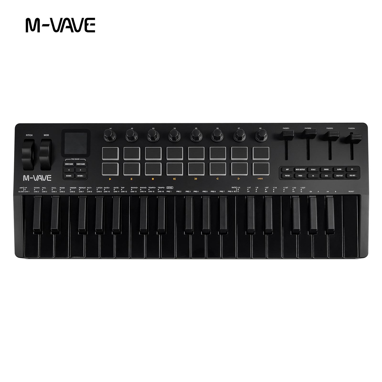 Contrôleur MIDI USB M-VAVE SMK - Midi Controller Pad avis et prix