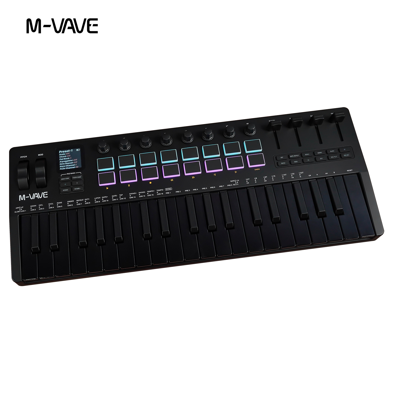Contrôleur MIDI USB M-VAVE SMK - Midi Controller Pad avis et prix