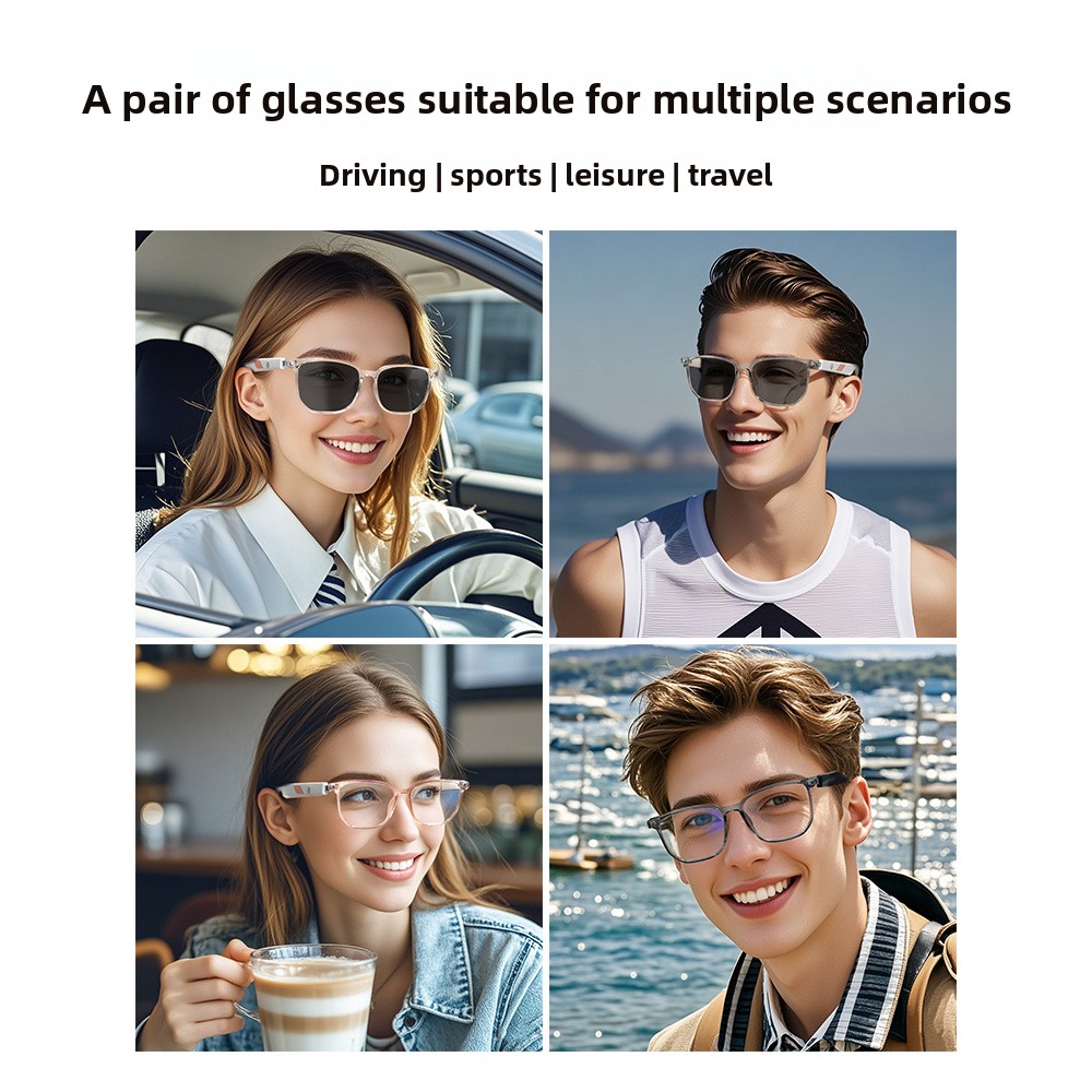 Lunettes intelligentes Bluetoo - Audio Music Songs avis et prix