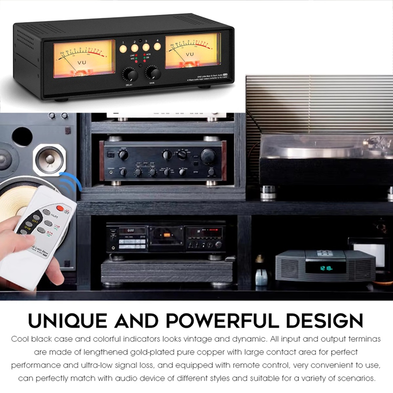 Compteur VU analogique double  - Audio Music Visualizer avis et prix